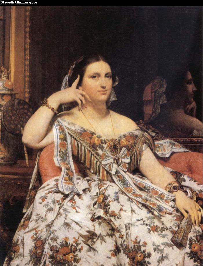 Jean-Auguste Dominique Ingres Madame Motessier Seated